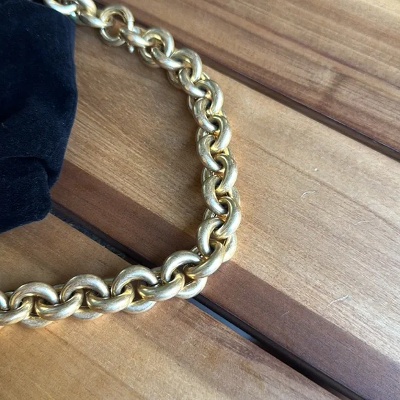 Anine Bing X orchid mile rope link necklace - Picture 3 of 6